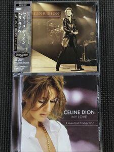 セリーヌ・ディオン CELINE DION　CD2枚セット「LIVE A PARIS」「MY LOVE ESSENTIAL COLLECTION」
