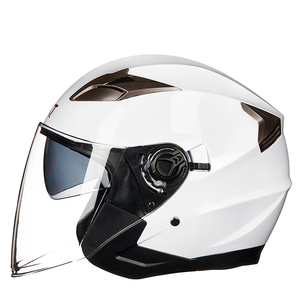 GXT ダブルレンズ ジェットヘルメット フルフェイスヘルメット 内蔵サングラス 通気 サイズ、8色　選択可能