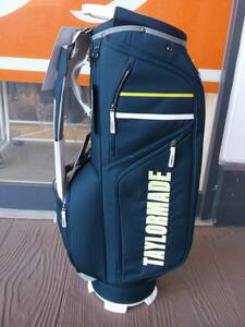 【税込】新品 TaylorMade UN056 グラフィックロゴキャディバッグ 9.5型 2.9㎏ ネイビー テーラーメイド