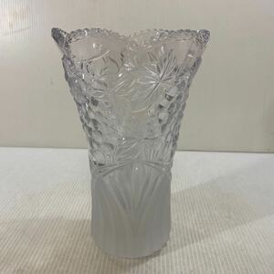 SOGA 曽我ガラス ガラス製 花瓶 フラワーベース 花器 インテリア クリスタルガラス 置物 未使用自宅保管品