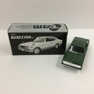 f102□ 【美品】 1円～ トミカ 日本製 TAM特注　コロナMARKⅡ1900HT 1974　マーク2　緑 グリーン