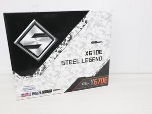 未使用品 ASRock X670E STEEL LEGEND (ATX/Socket AM5) マザーボード 元箱付き