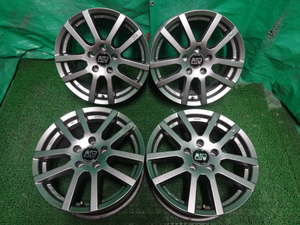 MSW22 OZ Racing●16×7J +38 5H PCD112 ハブ57 中古ホイール4本●フ45