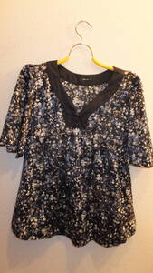 ★COMME CA ISM★ Ladies Tops Size M コムサイズムレディーストップス サイズM　USED IN JAPAN