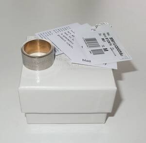 maison margiela マルジェラ logo ring 指輪 ロゴ リング sizeM