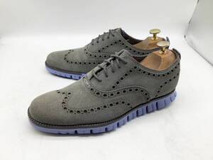 【美品】COLEHAAN コールハーン ★ ゼログランド グレー US7 ★