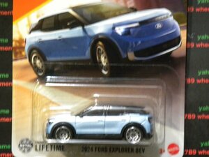 即決☆☆MB 2024FORD EXPLORER BEV　 2025 CARD マッチボックス MACHBOX