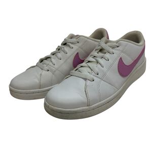 J234 NIKE ナイキ コートロイヤル2 CW2533 レディース スニーカー US7 24cm ホワイト パープル