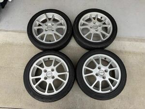 HA22S アルトワークス 純正ホイール スズキ ENKEI 14インチ 4.5j 155/55R14 4本セット タイヤホイール