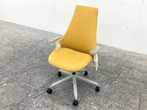 Herman Miller/ハーマンミラー　セイルチェア　可動肘　キャスター脚　ワークチェア　デスクチェア　テレワーク　在宅ワーク　オフィス