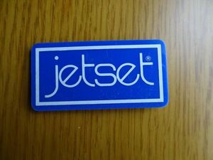 「JETSET」 バッジ