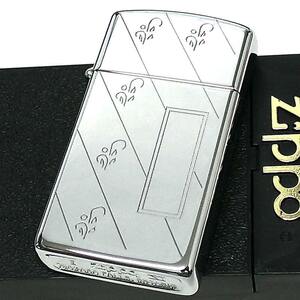 ZIPPO ライター 1995年製 スリム ジッポ カナダ製 DIAGONAL オンタリオ製 鏡面 レア ストライプ 廃盤ヴィンテージ 未使用品 絶版