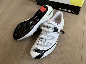 ★1セットのみ 新品 DIADORA ディアドラ SPEEDRACER 2 CARBON ロードシューズ 28.5cm 44.5 カーボンソール SPD-SL 即決