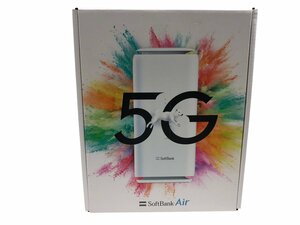 1円～ 美品 電源確認 ソフトバンクエアー Softbank Airターミナル 5G ターミナル 5 無線LAN Wi-Fi ルーター 箱付き コレクション