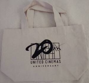 非売品 未使用品 ユナイテッドシネマ UNITED CINEMA 20周年アニバーサリー トートバック ランチバッグ ランチバック エコバック エコバッグ