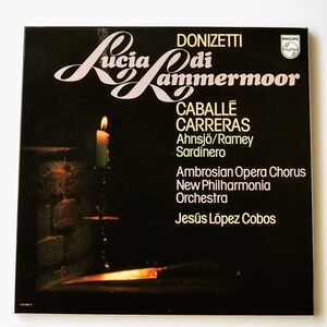 [bba]/ 蘭盤 3LP-BOX /『Donizetti / Lucia Di Lammermoor / ドニゼッティ / ランメルモールのルチア 全曲』/ オペラ