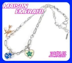 MAISON EMERALD メゾンエメラルド ネックレス ハート アクセ 3