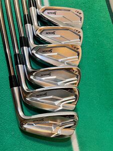 DUNLOP SRIXON ZX7 ダンロップ　スリクソン　アイアンセット　中古　シャフト：UST MAMIYA ATTAS IRON 