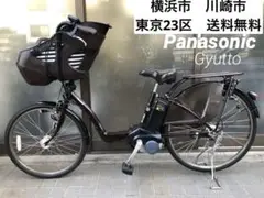 電動自転車　Panasonic　ギュット　22/26インチ　ブラウン