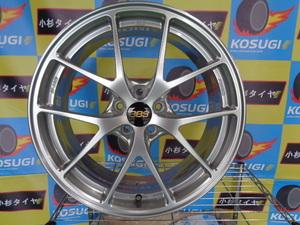 BBS　RI-A021 7.5J-18 5H100 +48　カローラスポーツ　プリウス　中古ホイール　神奈川県