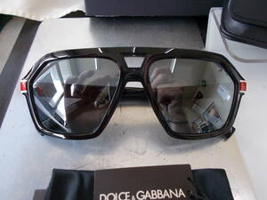 Dolce&Gabbana ティアドロップサングラスDG6176-501/6G お洒落