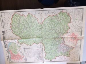 ●K12A●日本交通分県地図●25●岐阜県●大正15年発行●即決