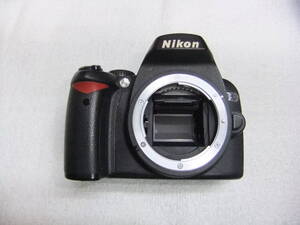 B70K 2008年発売 ニコン NIKON D60 1020万画素 動作未確認