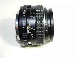 **中古品　SMC PENTAX-M MACRO 50mm/Ｆ4レンズ*