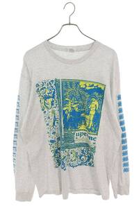 シュプリーム 長袖カットソー 24SS Saint Sebastian L/S Tee サイズ:L セイントセバスチャン長袖カットソー 中古 HJ12