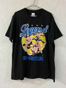 美品 レジェンド・ザ・プロレスリング Tシャツ サイズXL 長州力 藤波辰爾 初代タイガーマスク スーパータイガー ドラディション リキプロ