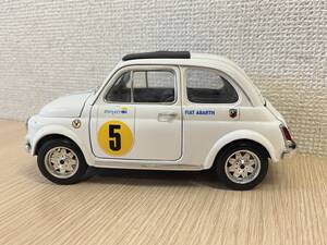 burago ブラーゴ 1/16 Fiat500 ABARTH1 ミニカー 2ドア 