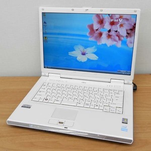 FUJITSU FMV-BIBLO NF40U Intel Celeron M CPU 410 1.46GHz RAM1014MB HDD100GB WinVista リカバリー済み 札幌 西区 西野