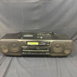 ◆中古 Panasonic/パナソニック CDラジカセ ダブルカセット デッキ RX-DT8 ラジオ オーディオ機器 208-96