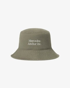 Mercedes Anchor inc Bucket ハット Hat メルセデスアンカーインク カーキ Khaki L ブラックアイパッチ Crusher クラッシャー バケハ