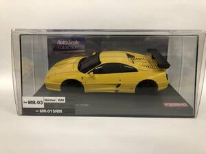 ★京商★ミニッツ ボディ レーサー Mini-z Racer MZP129Y Ferrari F355 Challenge Yellow フェラーリ チャレンジ オートスケール