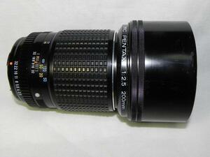 **中古品　smc PENTAX 200mm F2.5 レンズ*