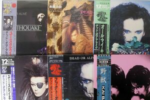 LP,12 帯付き DEAD OR ALIVE/9点セット