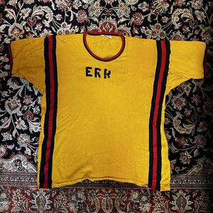 【激レア】ビンテージ 40s 50s レーヨン ゲームシャツ ステンシル ナンバリング 野球 USA Tシャツ ヴィンテージ 40年代 50年代 半袖 