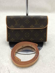 LOUIS VUITTON◆LOUIS VUITTON ルイヴィトン ポシェット・フロランティー/BRW/モノグラム/M51855//