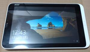 ACER iconia W3-810 windows10 32bit（Used)