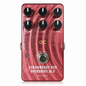 最落無し! One Control　STRAWBERRY RED OVERDRIVE DLX　/ a47457　人気のオーバードライブSROD の6ノブバージョン！！　1円