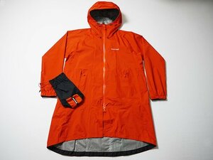 mont-bell　モンベル　フーデット　ナイロンコート　正規品　1128623　パックラップレインコート　リップストップ　雨具　アウトドア