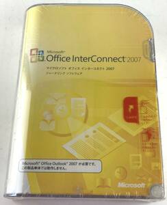 【Microsoft】Office InterConnect 2007 マイクロソフト オフィス インターコネクト 2007 for Windows 新品未開封【S153】