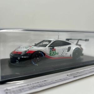 アシェット 1/43 ルマン24時間レース カーコレクション Porsche 911 RSR #93 Le Mans ポルシェ 991 spark ミニカー モデルカー