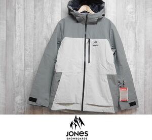 【新品】25 JONES MTN SURF RECYCLE INSULATED PARKA JACKET - Lサイズ - SMOKE GRAY/GRANITE GRAY 正規品 スノーボード ウェア ジャケット