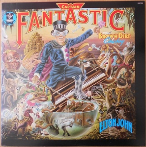 ■中古品■Elton John エルトン・ジョン/captain fantastic and the brown dirt cowboy(USED LP)