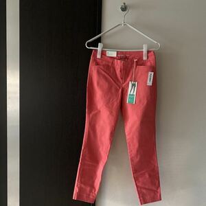 新品タグ付　OLD NAVY オールド　ネイビー　PIXIE チノパン　アンクルレギンス　XSサイズ【購入定価3490円】