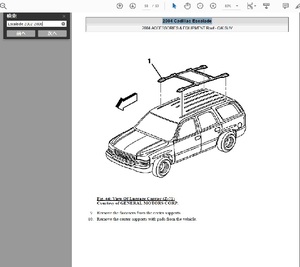 キャディラック Escalade エスカレード 初代 (2002-2006) ワークショップ&配線図 整備書