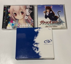 WAVE 2CD ベストアルバム est Persistence of Vision & すーぱーそに子 CD MORE POWER!! & サクラ大戦 ミステリアス巴里 Special Disc