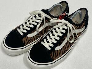 激レア!! VANS OLD SKOOL style36 黒 スエード タイガー 虎柄 ULTRACUSH US9 (27cm) オールドスクール バンズ アメリカ企画限定!!